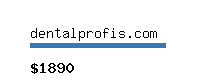 dentalprofis.com Website value calculator