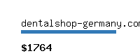dentalshop-germany.com Website value calculator
