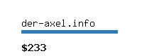 der-axel.info Website value calculator