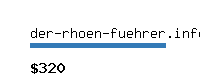 der-rhoen-fuehrer.info Website value calculator