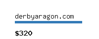 derbyaragon.com Website value calculator