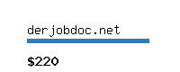 derjobdoc.net Website value calculator
