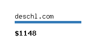 deschl.com Website value calculator