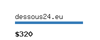dessous24.eu Website value calculator