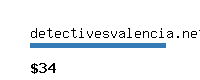 detectivesvalencia.net Website value calculator