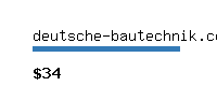 deutsche-bautechnik.com Website value calculator