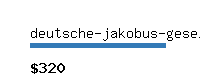 deutsche-jakobus-gesellschaft.com Website value calculator