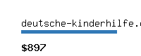 deutsche-kinderhilfe.eu Website value calculator