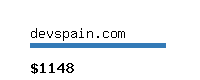 devspain.com Website value calculator