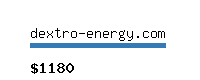 dextro-energy.com Website value calculator