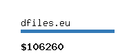 dfiles.eu Website value calculator