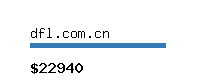 dfl.com.cn Website value calculator