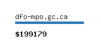 dfo-mpo.gc.ca Website value calculator