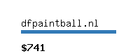 dfpaintball.nl Website value calculator