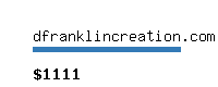dfranklincreation.com Website value calculator