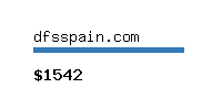 dfsspain.com Website value calculator