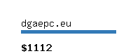 dgaepc.eu Website value calculator