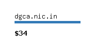 dgca.nic.in Website value calculator