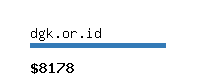 dgk.or.id Website value calculator