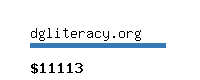 dgliteracy.org Website value calculator