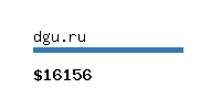 dgu.ru Website value calculator