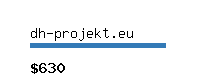dh-projekt.eu Website value calculator