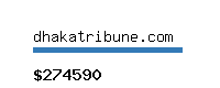 dhakatribune.com Website value calculator