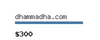 dhammadha.com Website value calculator