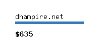 dhampire.net Website value calculator