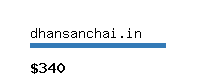 dhansanchai.in Website value calculator