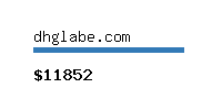 dhglabe.com Website value calculator