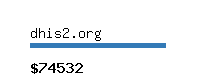 dhis2.org Website value calculator