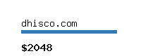 dhisco.com Website value calculator
