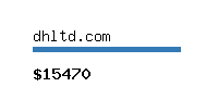 dhltd.com Website value calculator