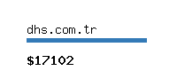 dhs.com.tr Website value calculator