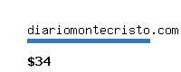 diariomontecristo.com Website value calculator