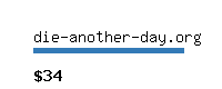 die-another-day.org Website value calculator