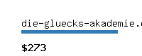 die-gluecks-akademie.com Website value calculator