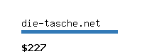 die-tasche.net Website value calculator