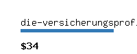 die-versicherungsprofis.com Website value calculator