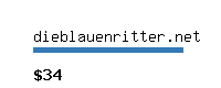 dieblauenritter.net Website value calculator