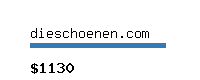 dieschoenen.com Website value calculator