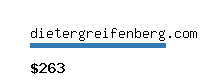 dietergreifenberg.com Website value calculator