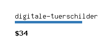 digitale-tuerschilder.com Website value calculator