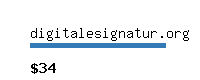 digitalesignatur.org Website value calculator