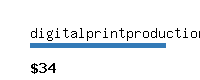 digitalprintproduction.com Website value calculator