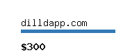 dilldapp.com Website value calculator
