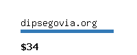 dipsegovia.org Website value calculator