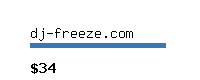 dj-freeze.com Website value calculator