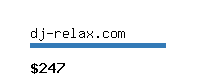 dj-relax.com Website value calculator